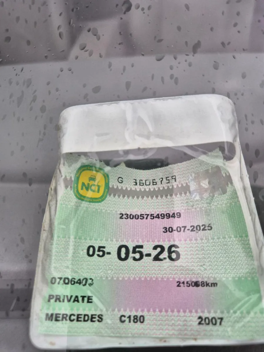 2007 Mercedes c180 - Image 3