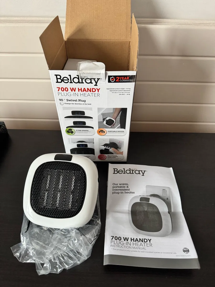 PLUG-IN heater 700W Ceramic - Image 2