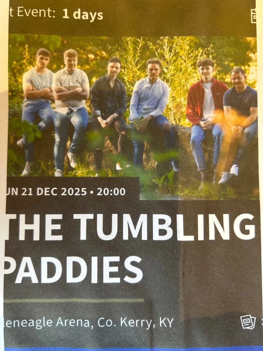 Tumbling Paddy’s Killarney tickets