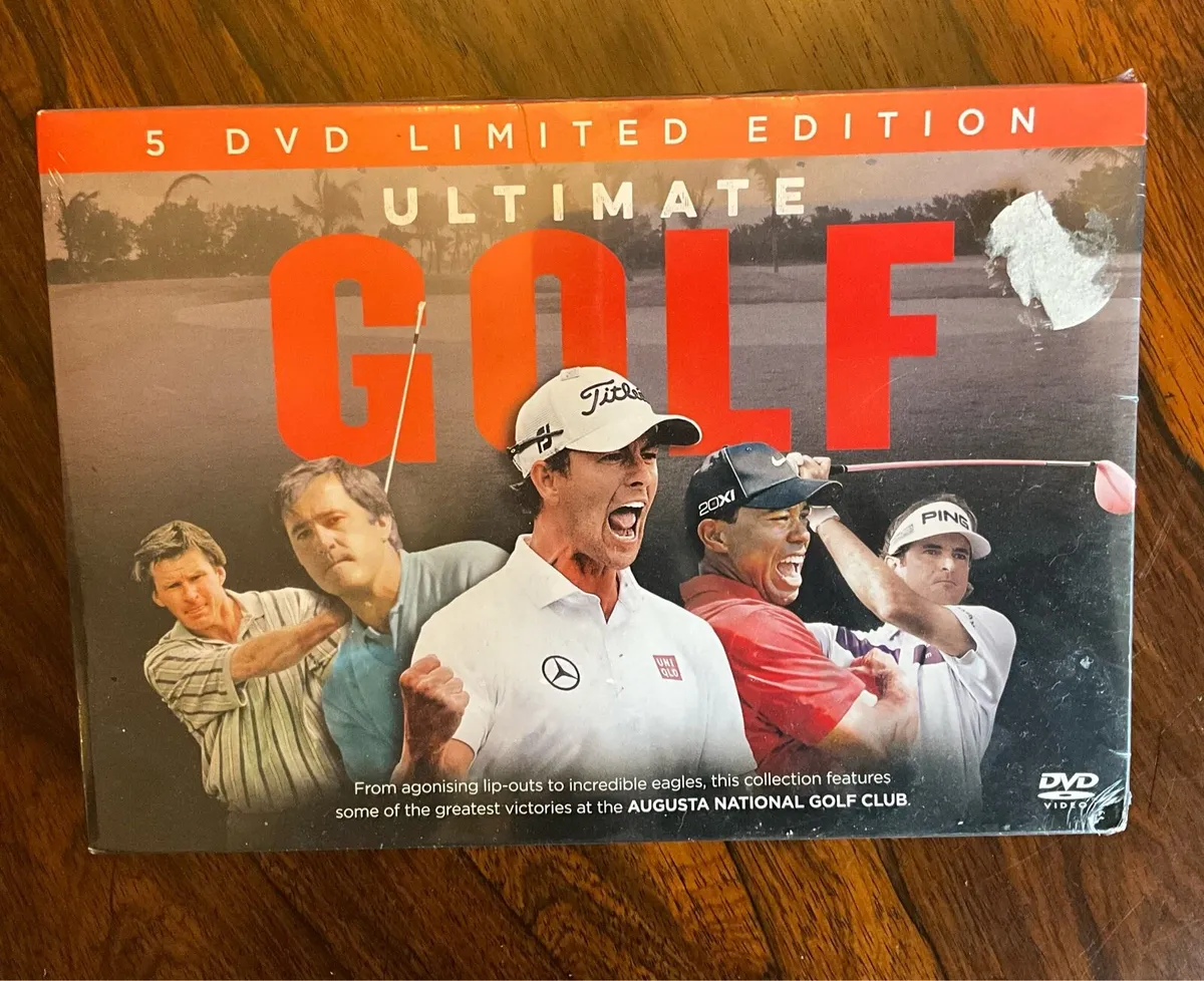 GOLF- Limited Edition -5 DVD Ultimate Set .New - Image 1