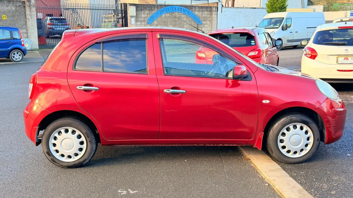 Nissan March 2013 Red - Image 4
