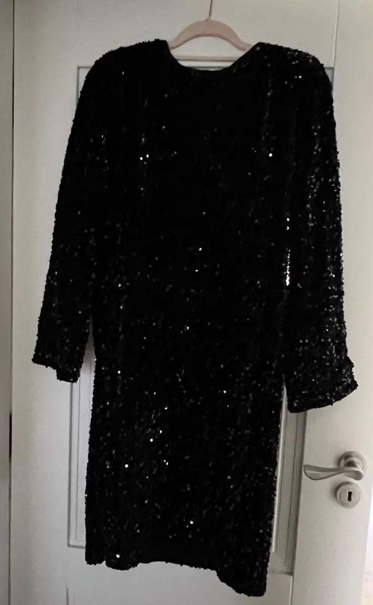 Black sequin dress - Image 2