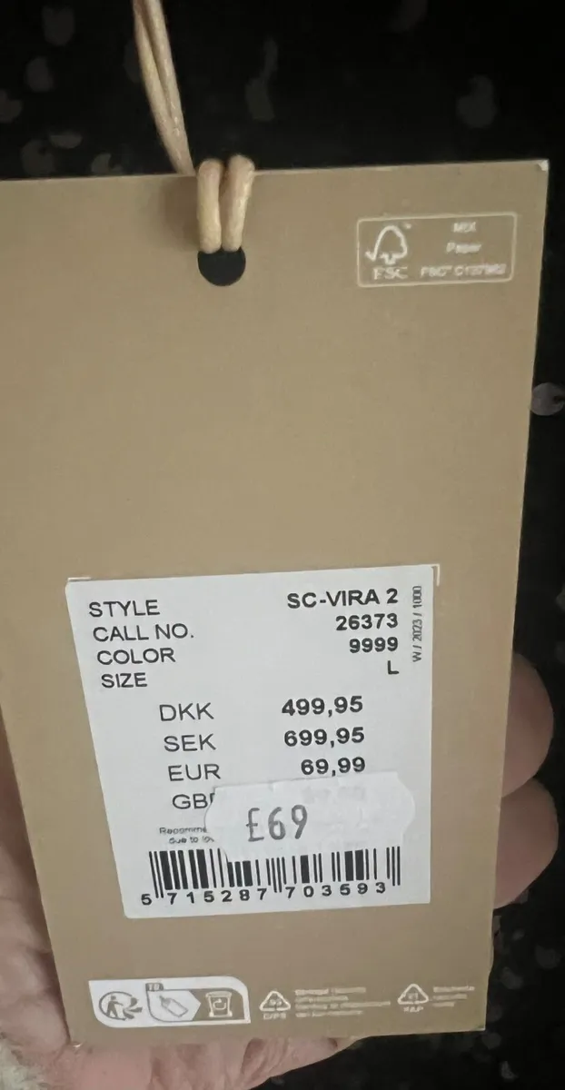 Black sequin dress - Image 3