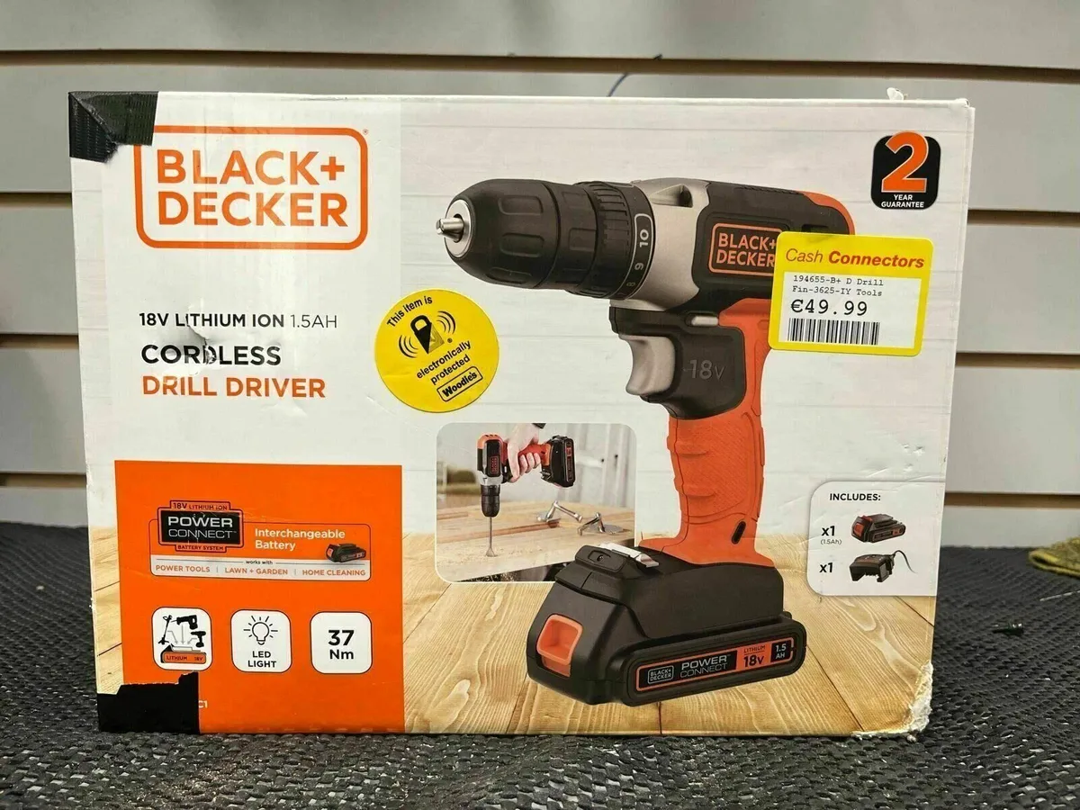 Black + Decker Drill - Image 1