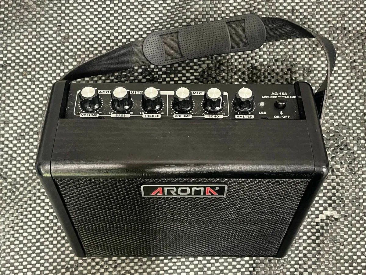 Aroma AG-15A Rechargeable Acoustic Amp - Image 3