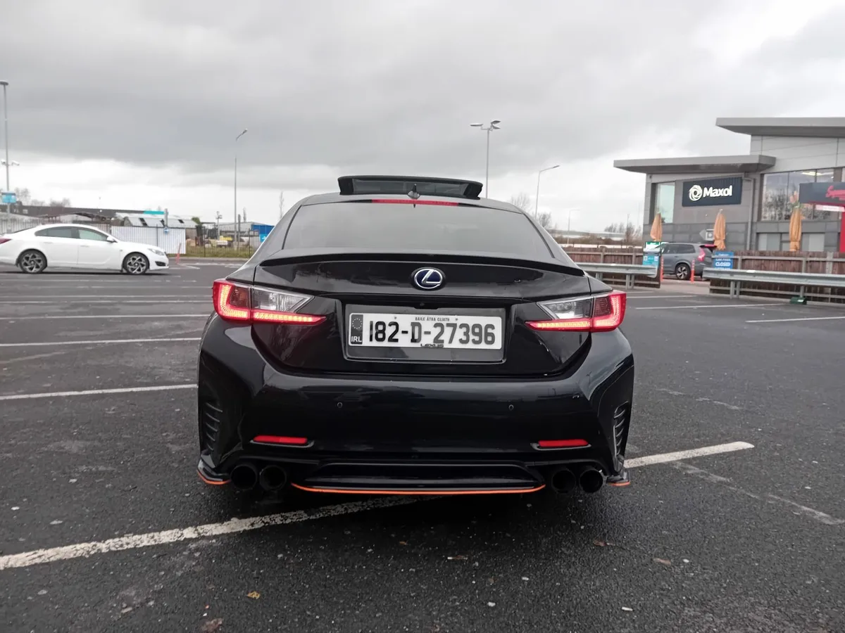 Lexus RC 2018 limited eddition black edition f spo - Image 4