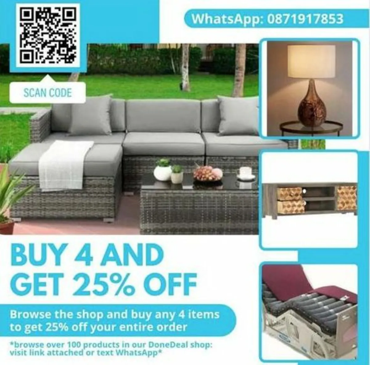 Minimalist CantileverSwivel TV Stand up to 50" - Image 3