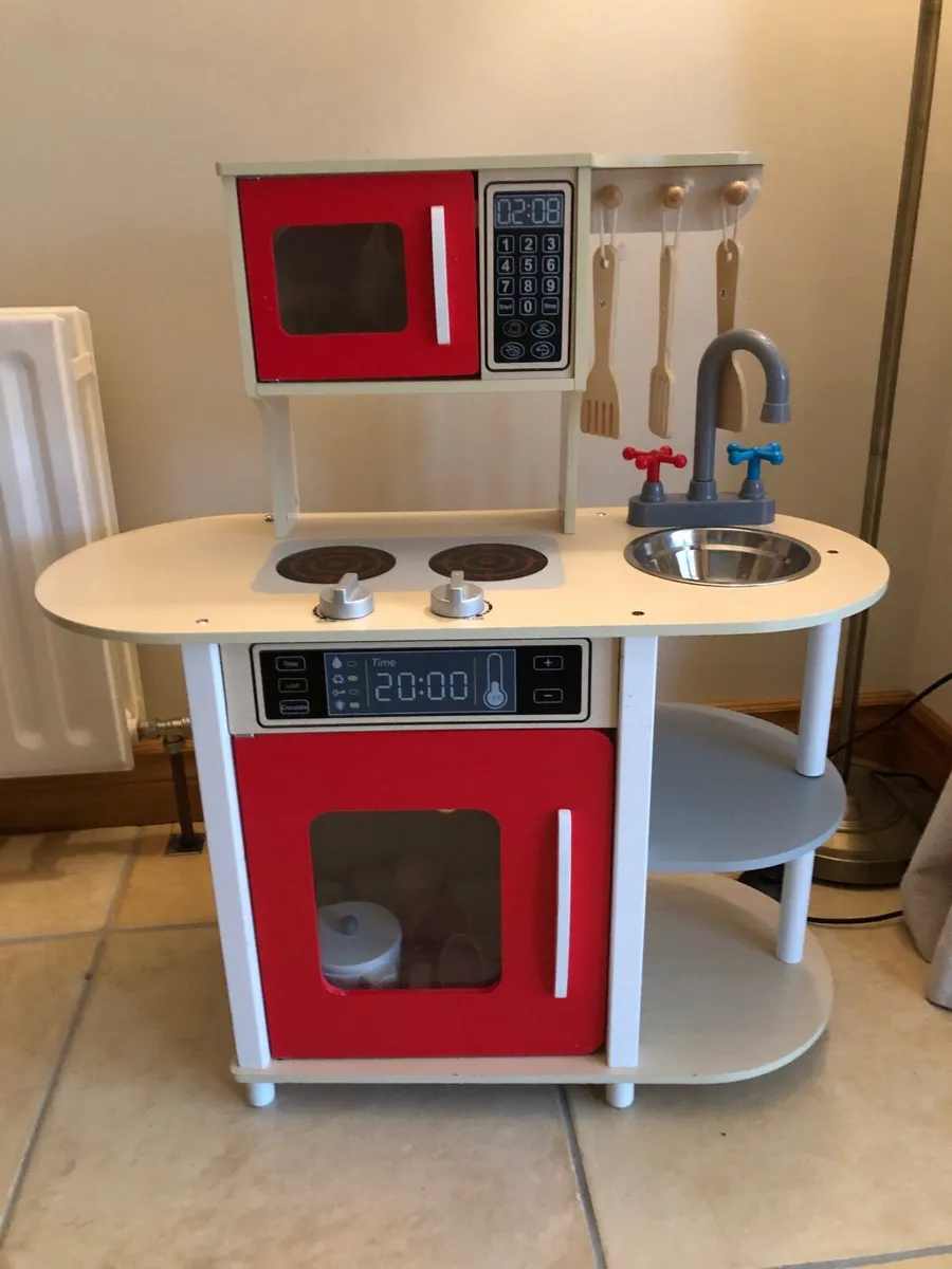 Kids wooden kitchen