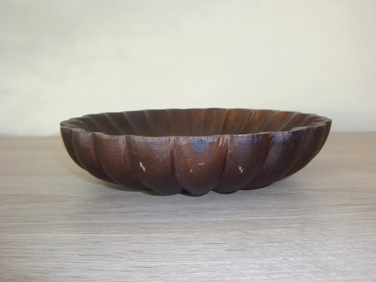 Mango wood brown trinket dish - NEW - Image 3
