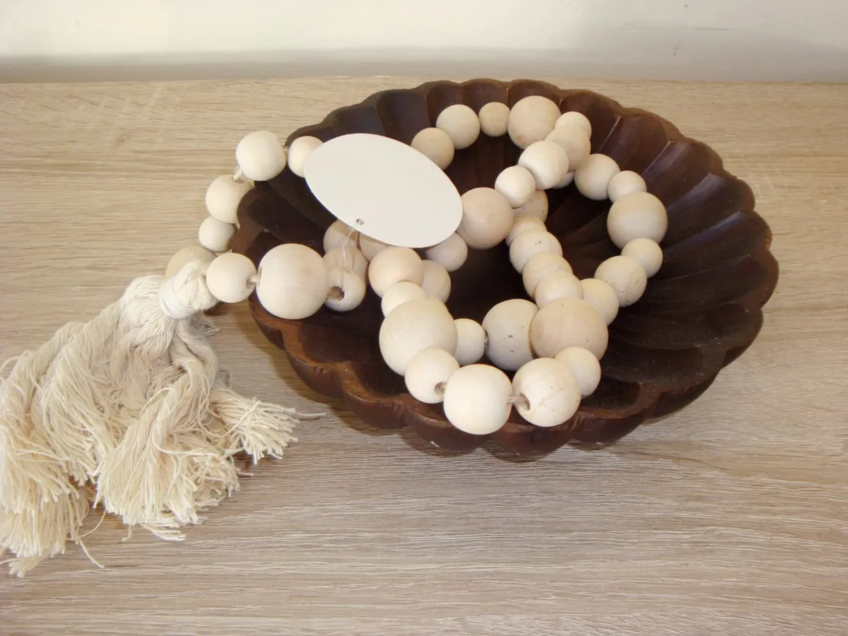 Mango wood brown trinket dish - NEW - Image 4