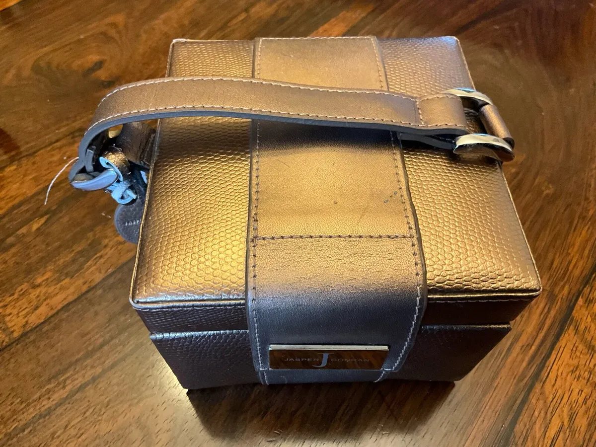 JASPER CONRAN Leather Jewellery Box - Image 2