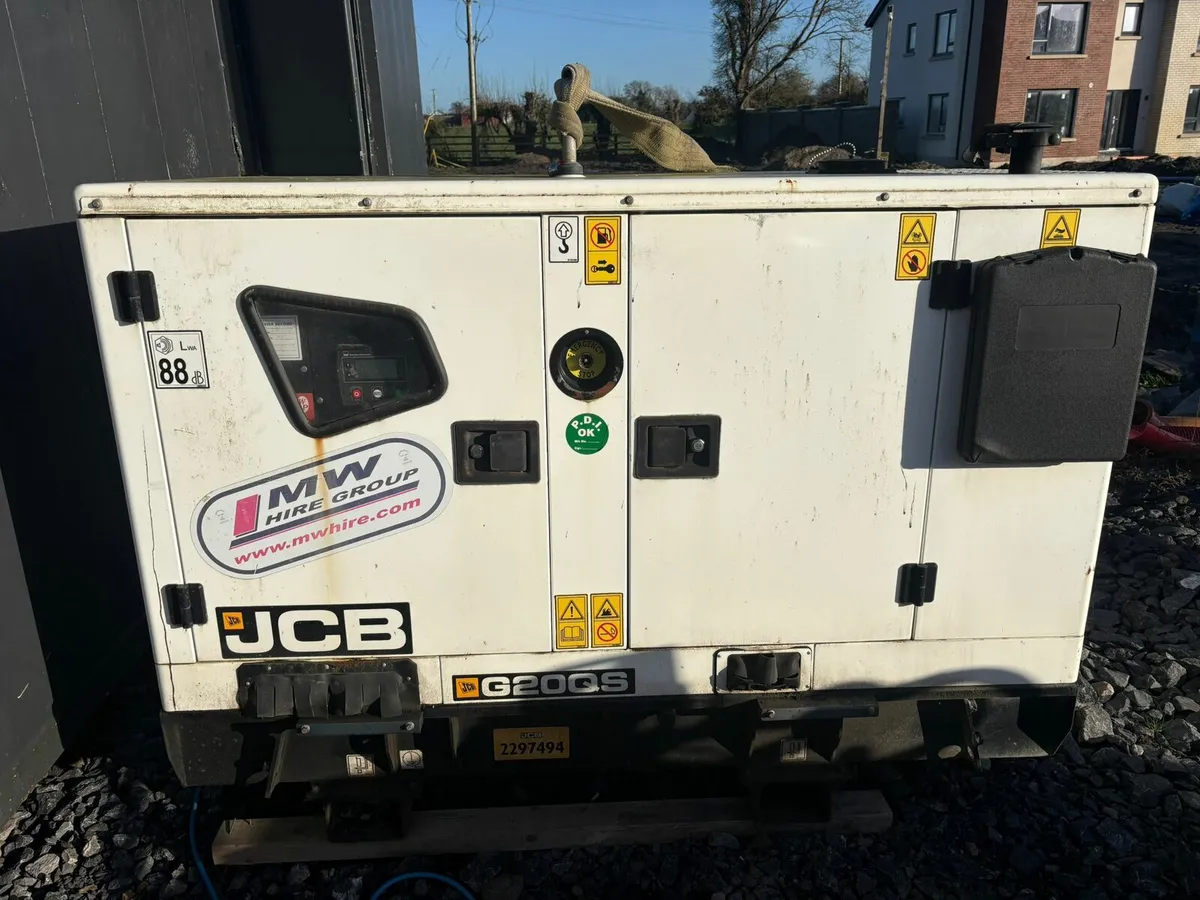 Generator 20kv jcb silent 3 phase - Image 1