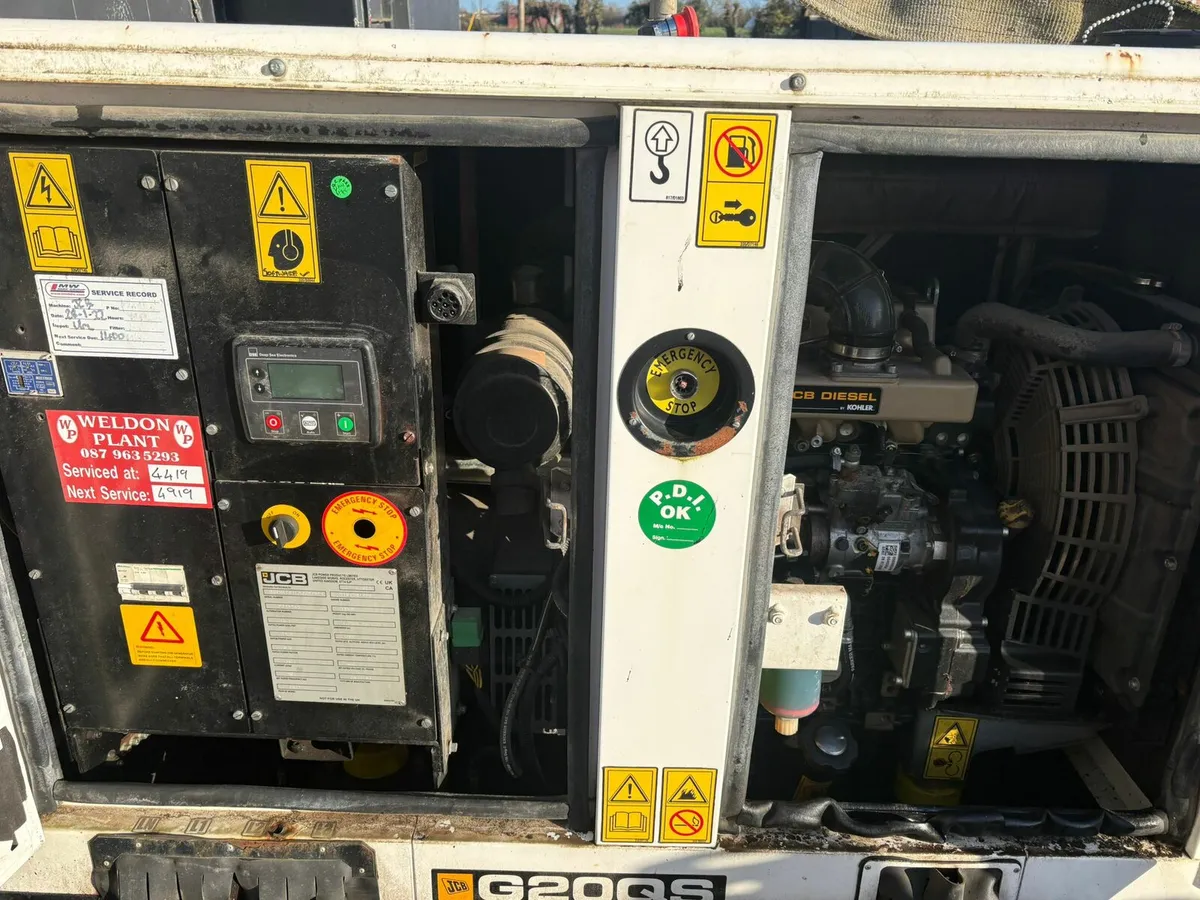 Generator 20kv jcb silent 3 phase - Image 2