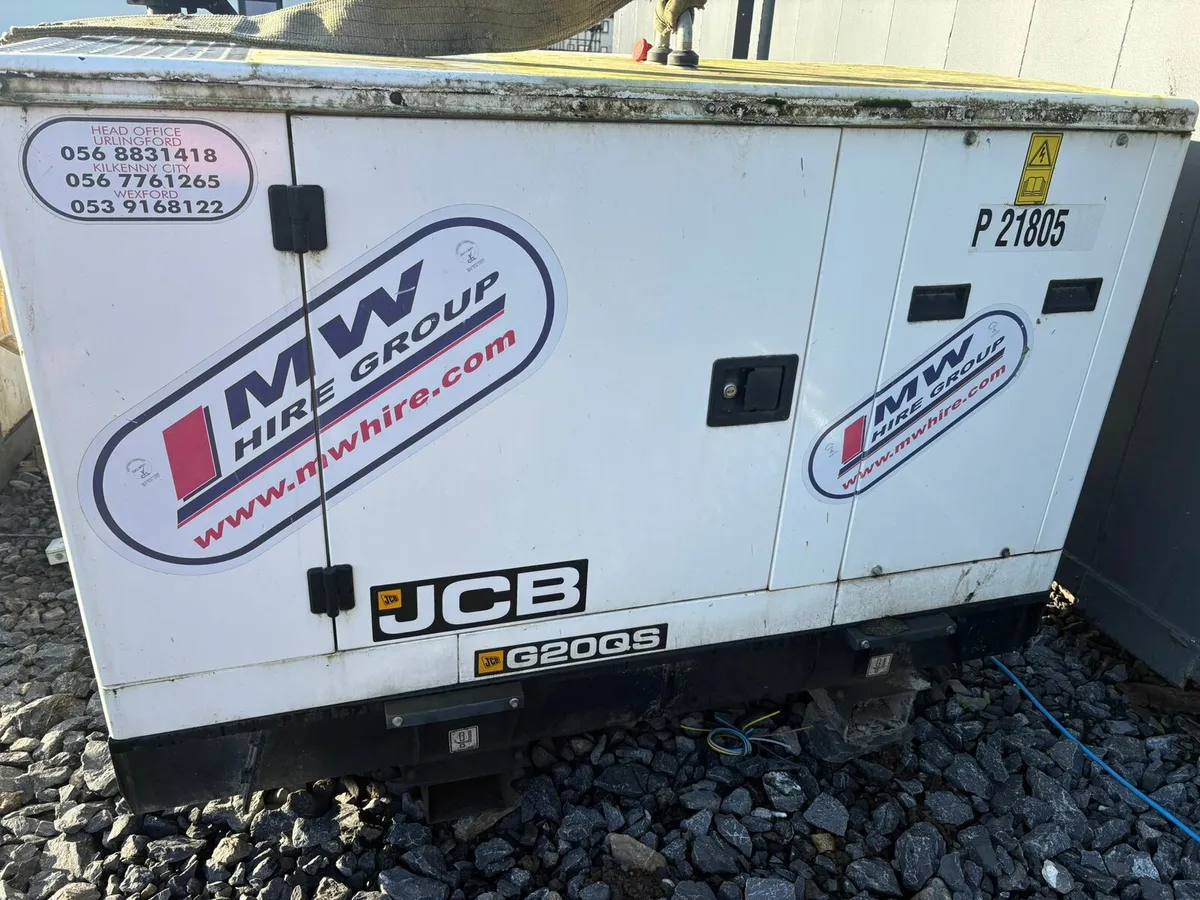 Generator 20kv jcb silent 3 phase - Image 4