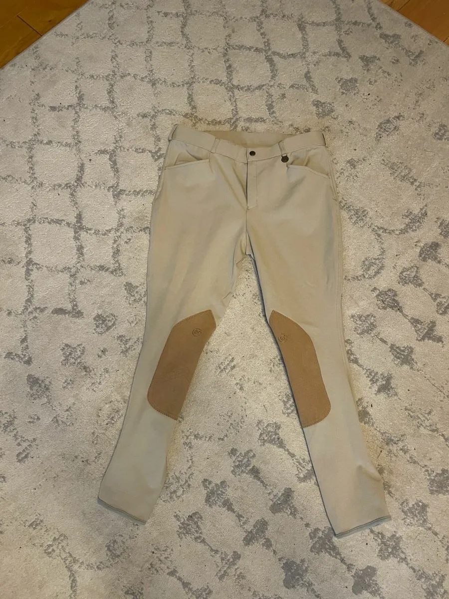 Ovation Riding Boys' EuroWeave DX Pants - Image 1