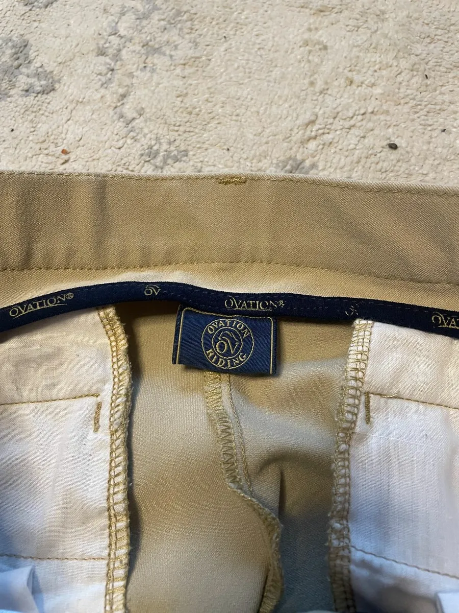 Ovation Riding Boys' EuroWeave DX Pants - Image 3