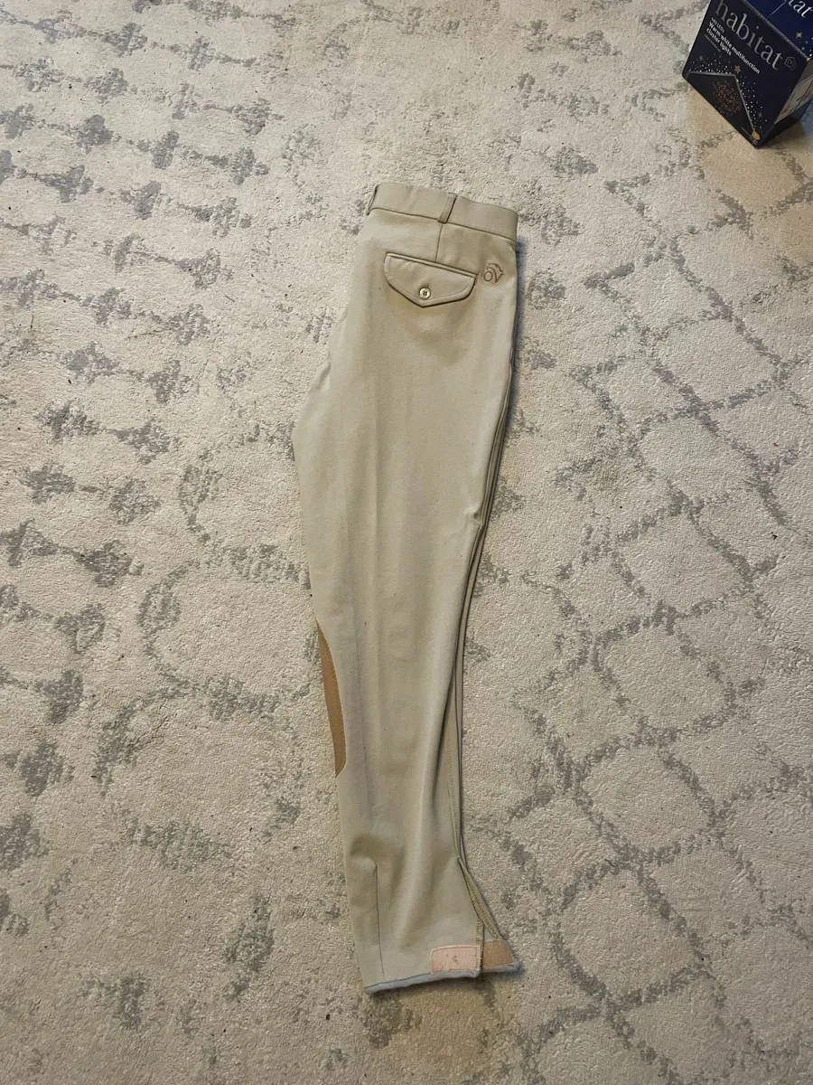 Ovation Riding Boys' EuroWeave DX Pants - Image 4