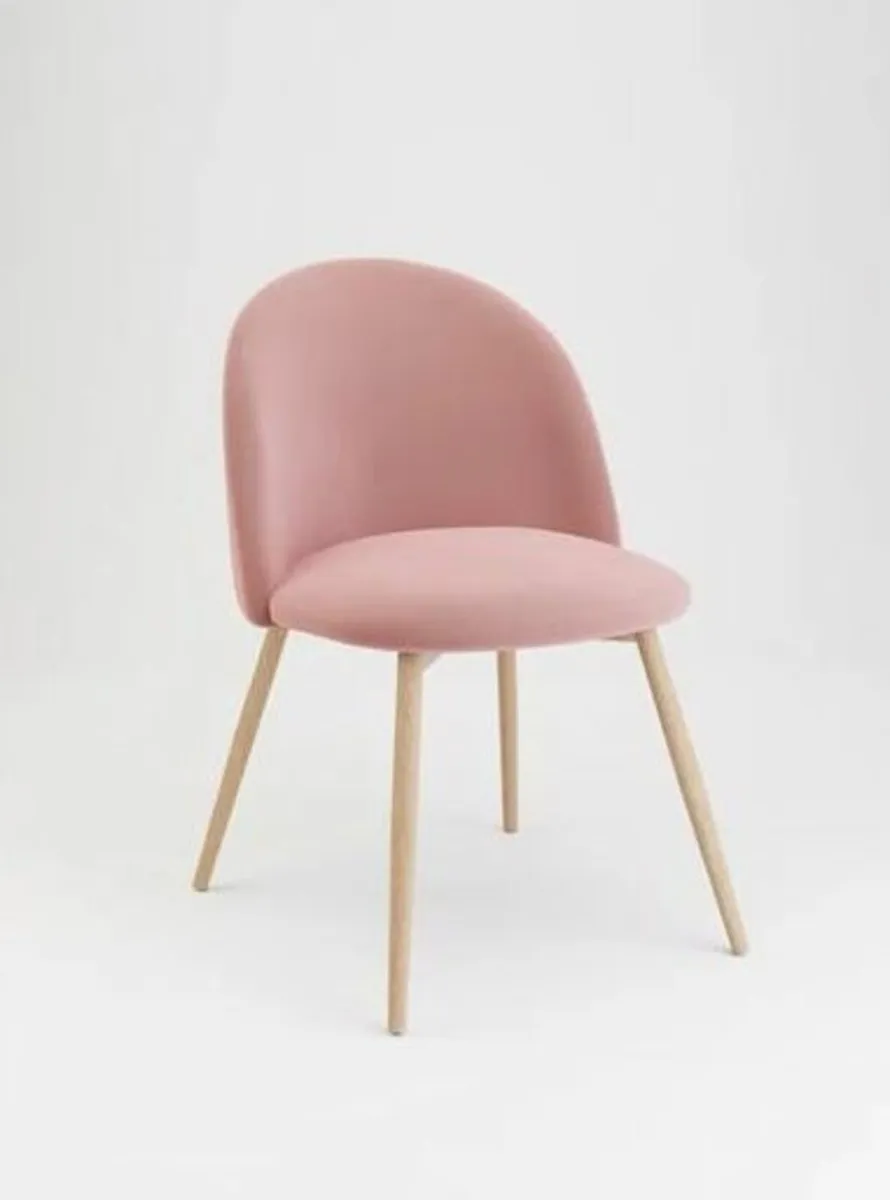 Starkey Velvet Side Chair (Set of 2) - Image 1