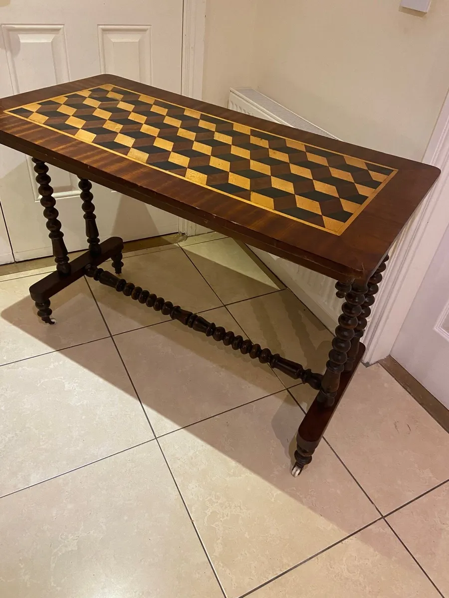 Georgian atb to Gillows table - Image 3