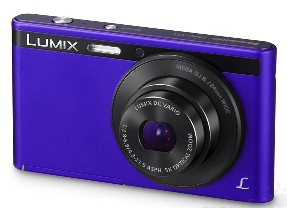 Panasonic LUMIX DMC-XS1 Purple Compact Digital Camera 16MP 5x Zoom - Image 1
