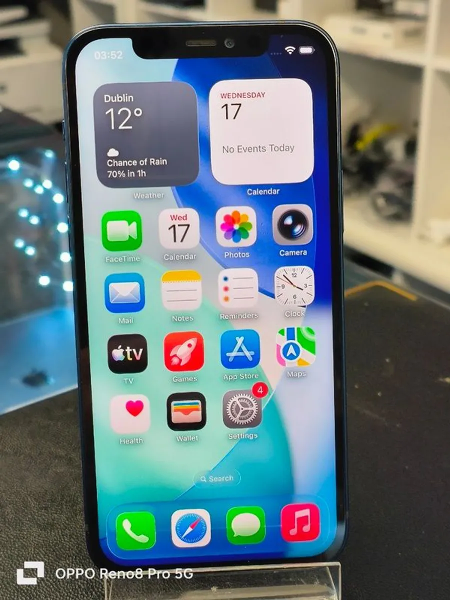 Apple iPhone 12 128GB SimFree Unlocked Blue (Battery: 95%) - Image 3