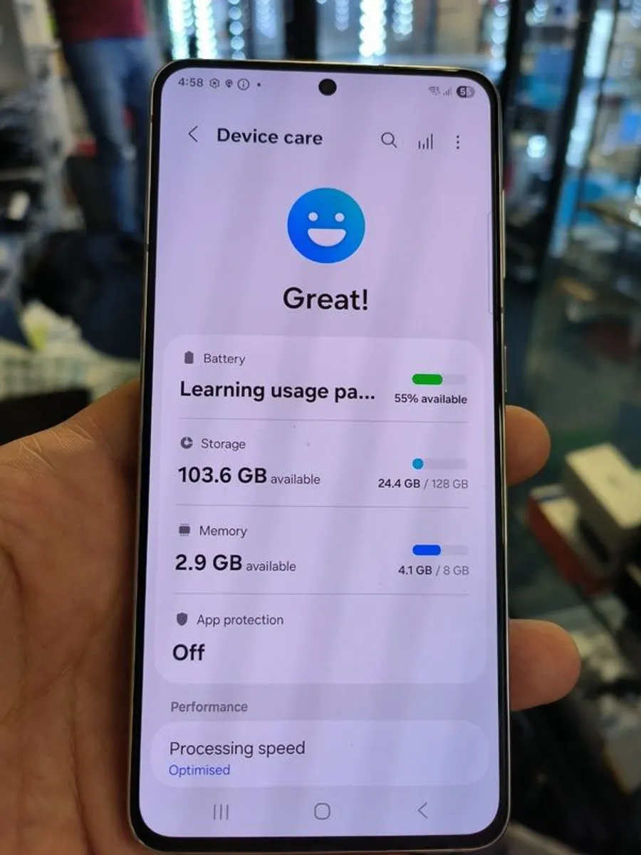 Samsung S21 5G 128GB/ 8GB RAM Dual Sim Unlocked Phantom White - Image 4