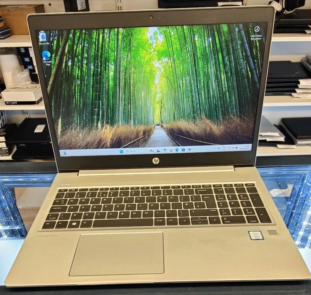 HP ProBook 430 G6 15.6" Intel Core i5-8265U 8GB RAM 256GB SSD Windows 11 Pro Fingerprint (Sale Price) - Image 1