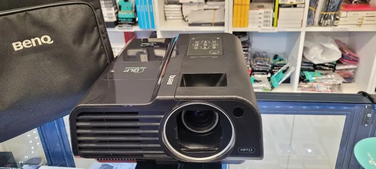 BenQ MP723 DLP Projector XGA Conference 3300 ANSI (Lamp Hours: 1305) - Image 2