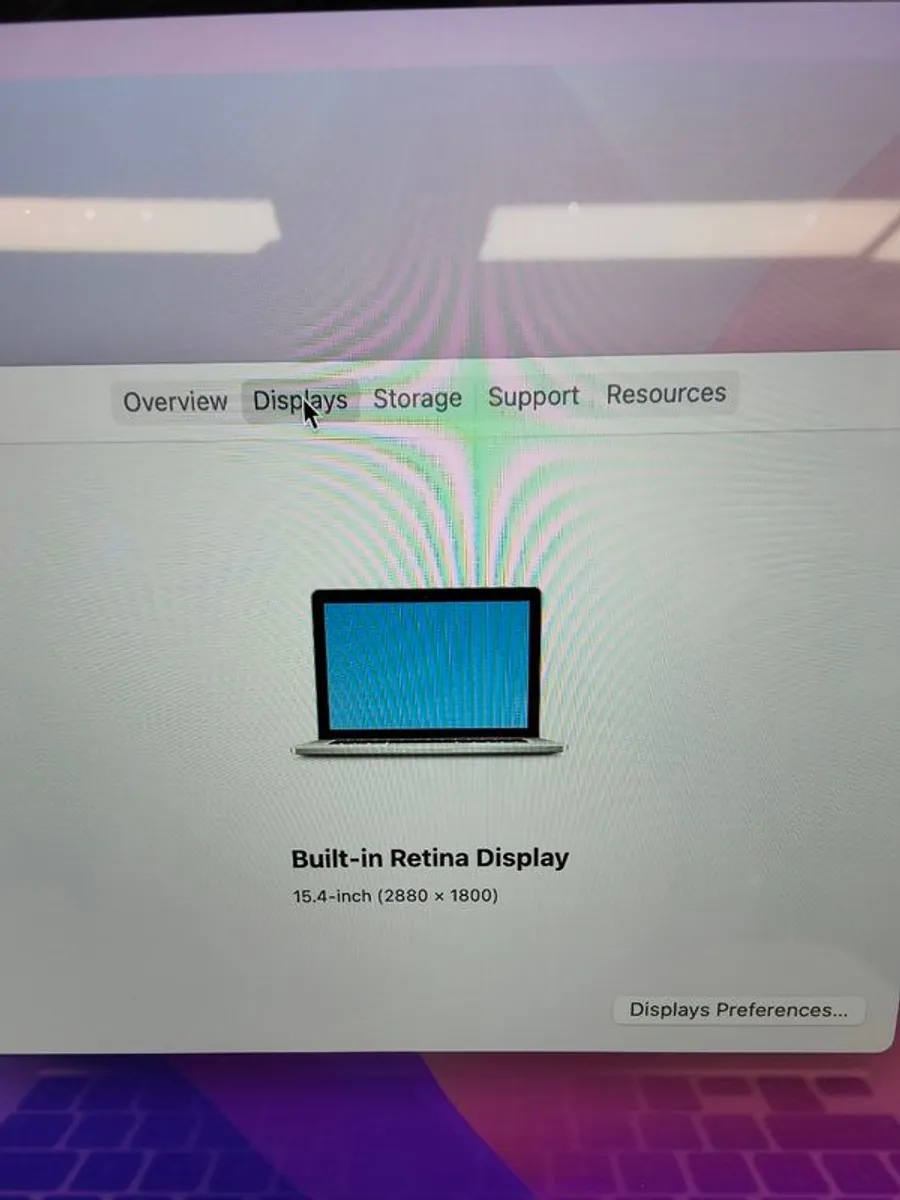 MacBook Pro 2015 15" Core i7 2.5Ghz 16GB RAM 256GB SSD macOS Monterey (Model A1398) Battery Cycle: 1022 - Image 4