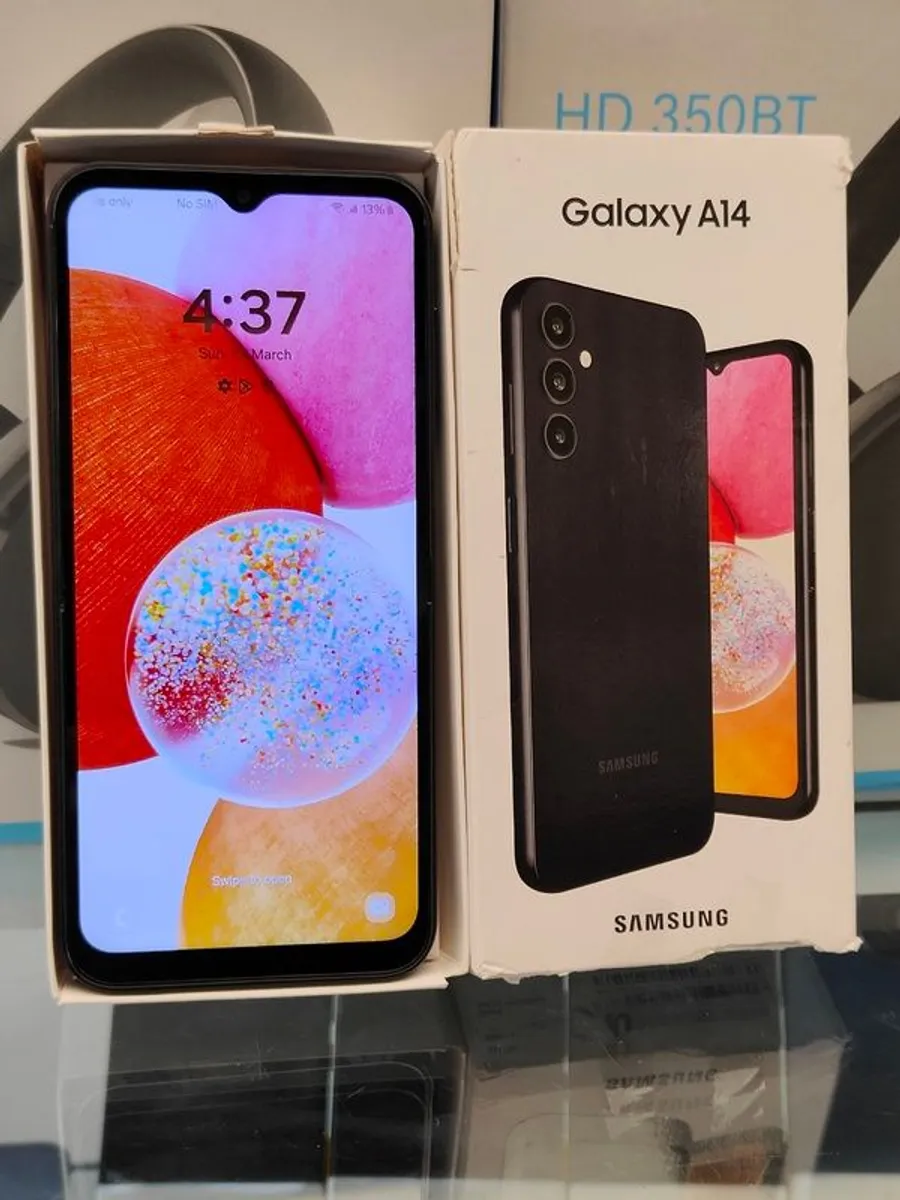 Samsung Galaxy A14 Black 4GB 64GB Dual Sim Unlocked Smart Phone - Image 2