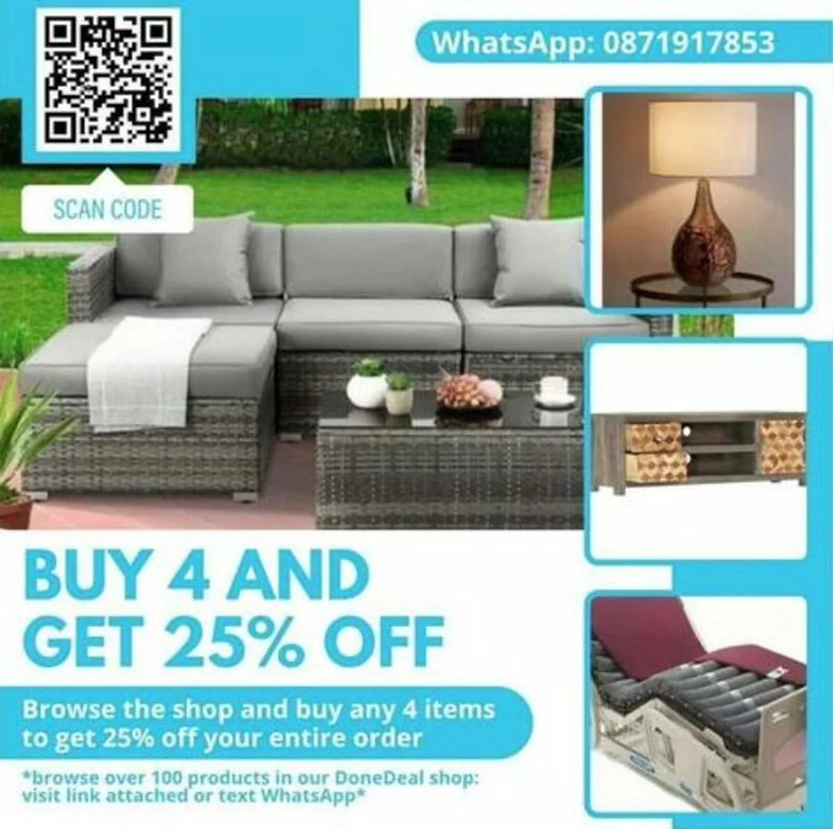 DX 60s Style Internal Door Unfinished - Image 2