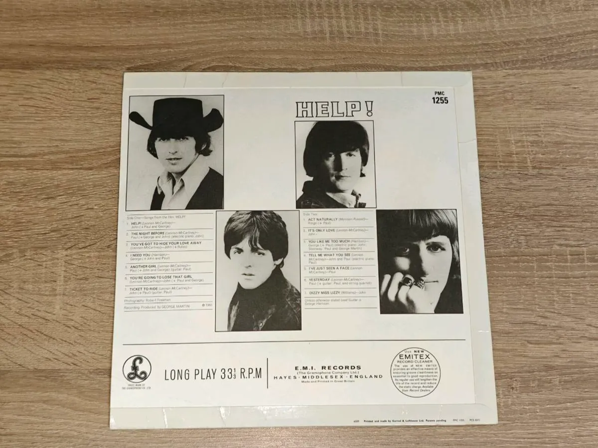 The Beatles - Help! Mono Vinyl LP (2014) NM Record - Image 2