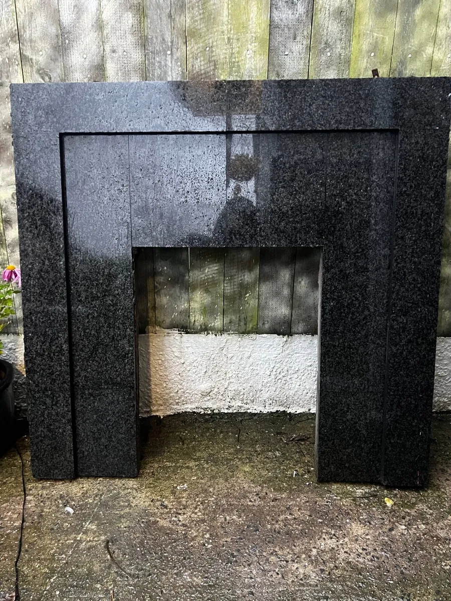 Granite fireplace surround - Image 1