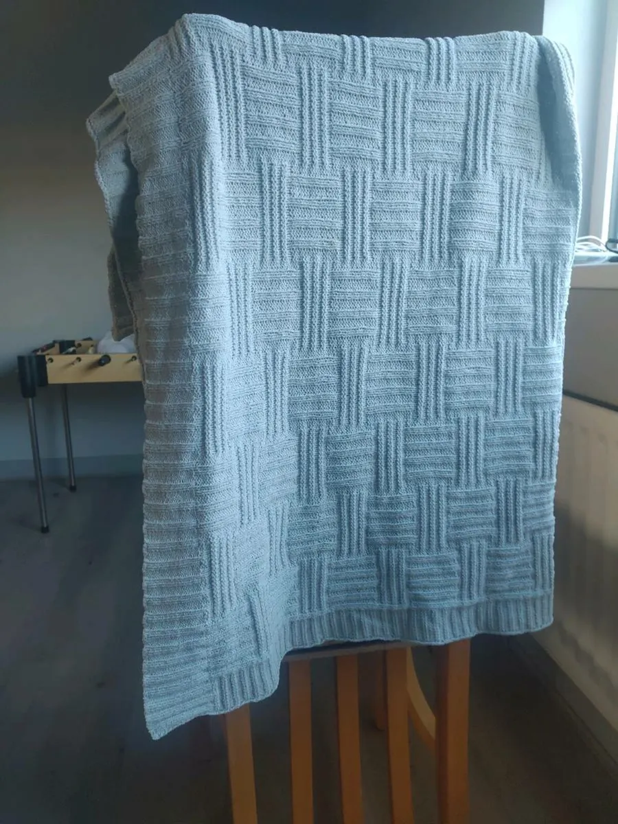 Baby blue blanket - Image 1