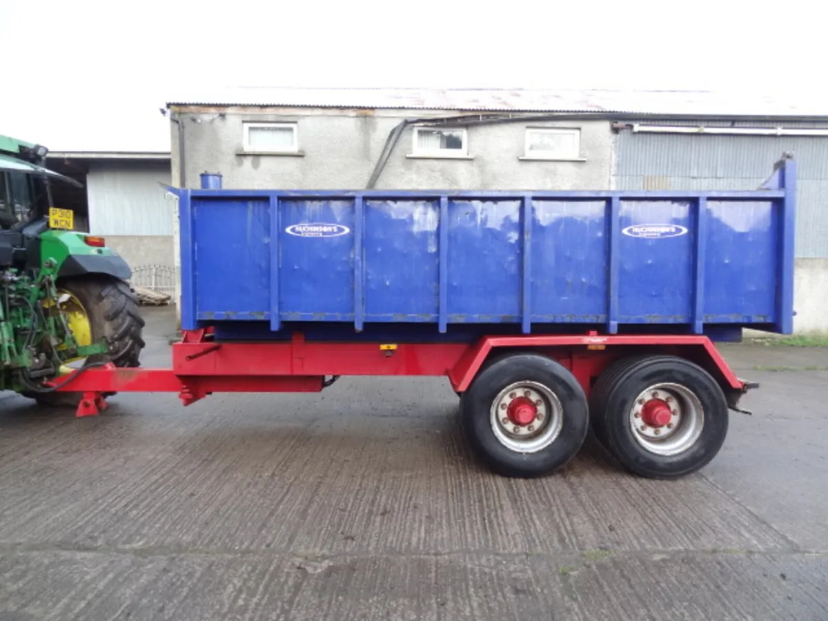 Tipping Dump Trailer With Mini Super Singles - Image 2