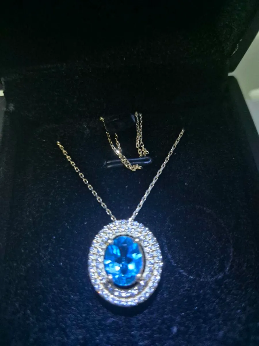 Glamira Pendant Abellone December Stone & Diamond - Image 2