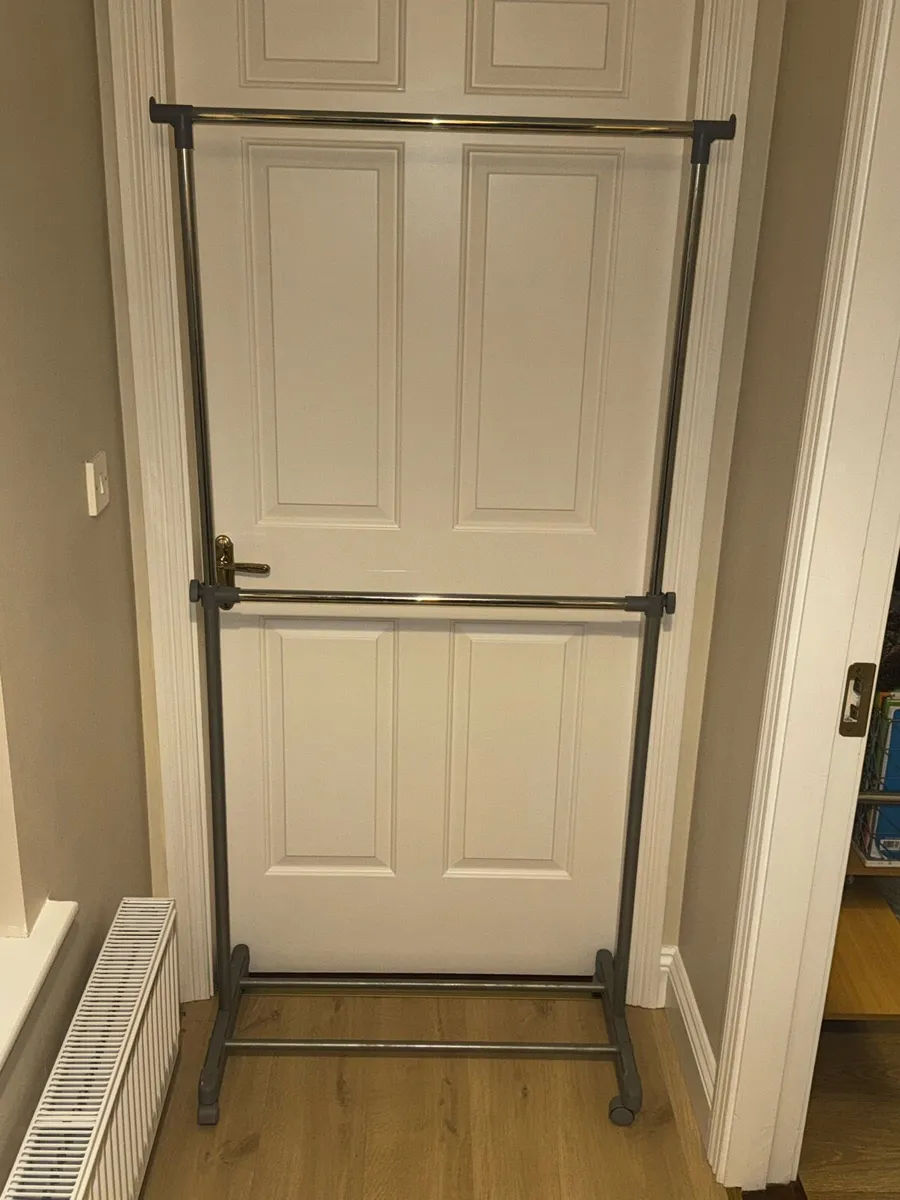 Double Clothes Rack - Image 1