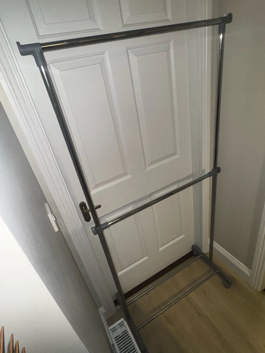 Double Clothes Rack - Image 2