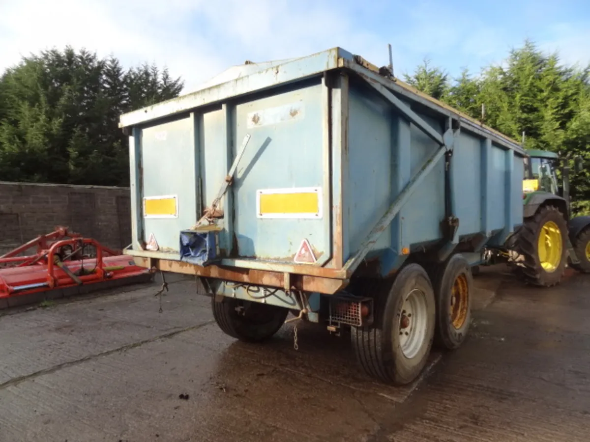 GT Bunning 12 Ton Tipping Grain Trailer - Image 4