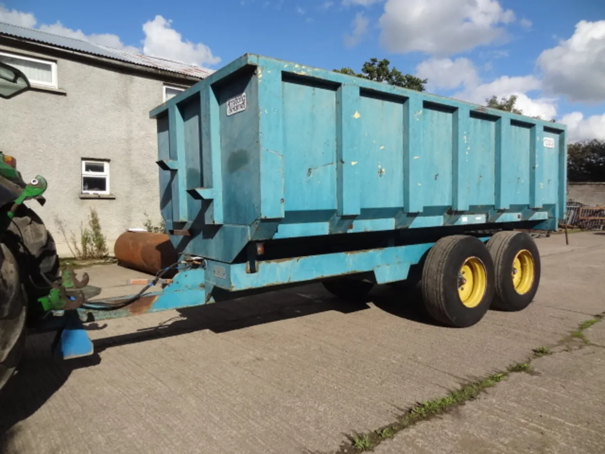 A&H 10 Ton Tipping Trailer - Image 1