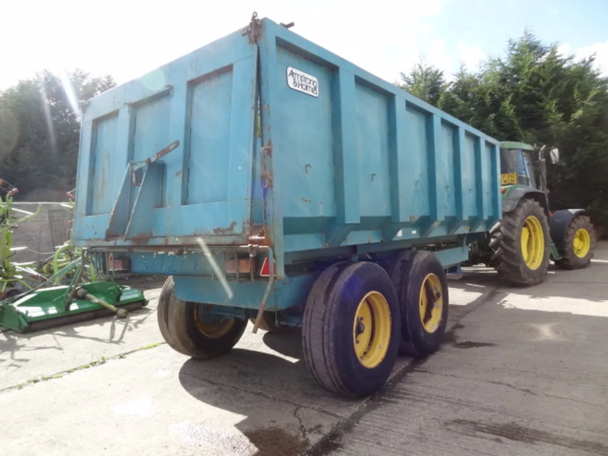 A&H 10 Ton Tipping Trailer - Image 4