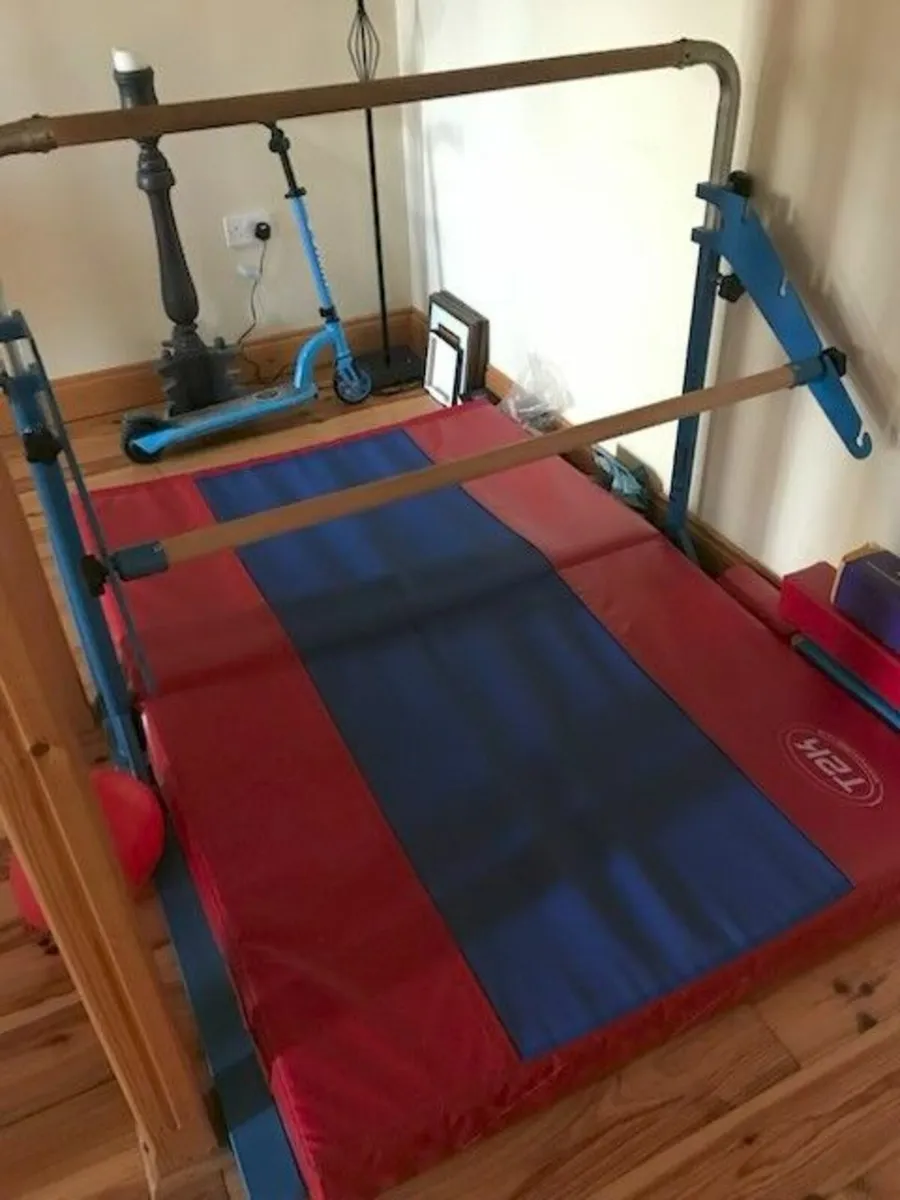 Gymnastic Equipment/ adjustable Bars/ Beam/ Mat - Image 1