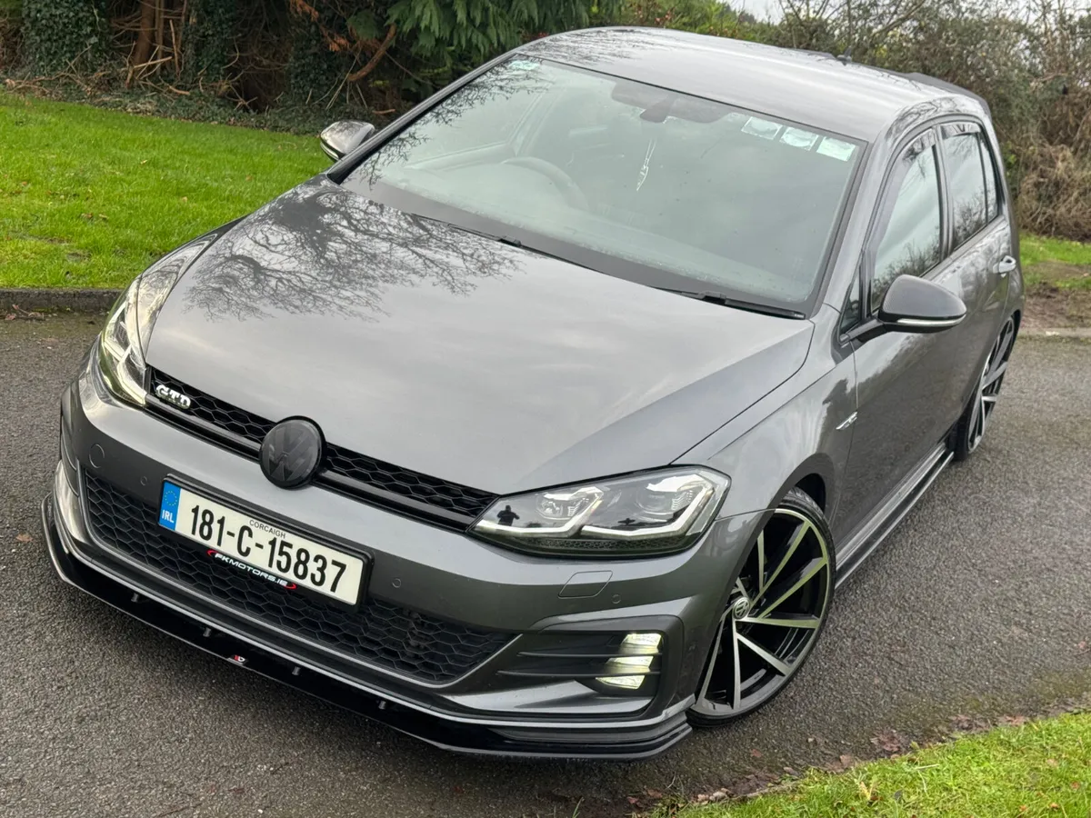 Volkswagen Golf 2018 GTD AUTO low km new nct - Image 1
