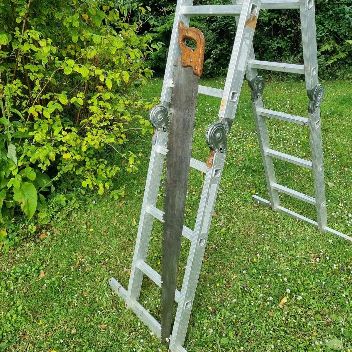 Vintage Crosscut Saw - Image 1