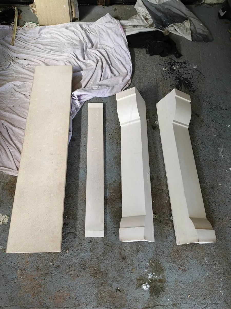 Limestone Fireplace - Image 3