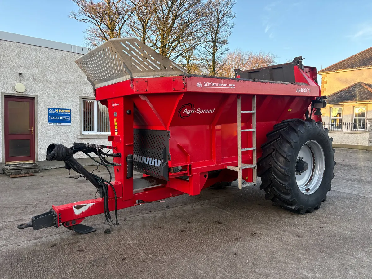 AGRI-SPREAD AS10000, REAR DISCHARGE MUCK SPREADER - Image 1