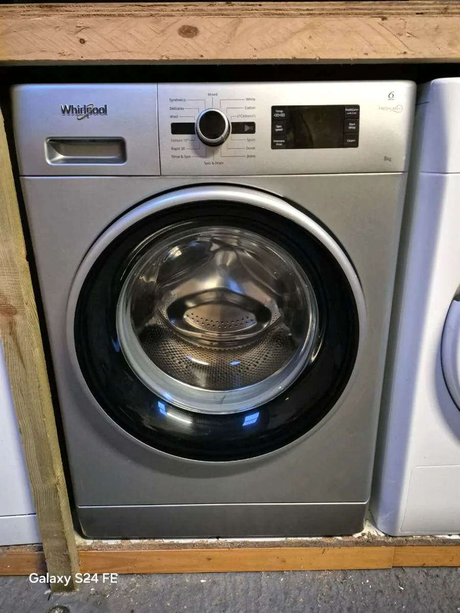 Whirlpool Washing Machine 8kg - Image 2