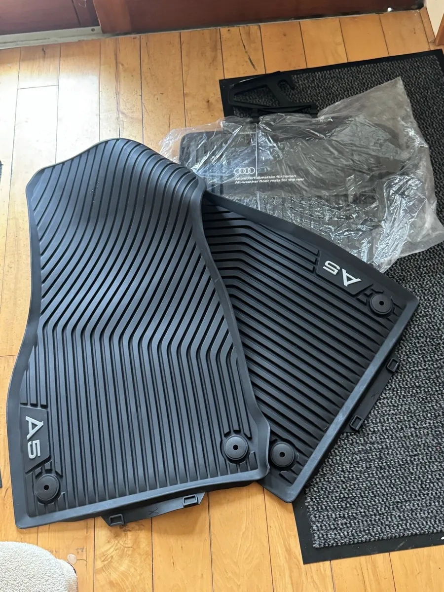Genuine Audi A5 Sport Rubber Mats 2010-2024