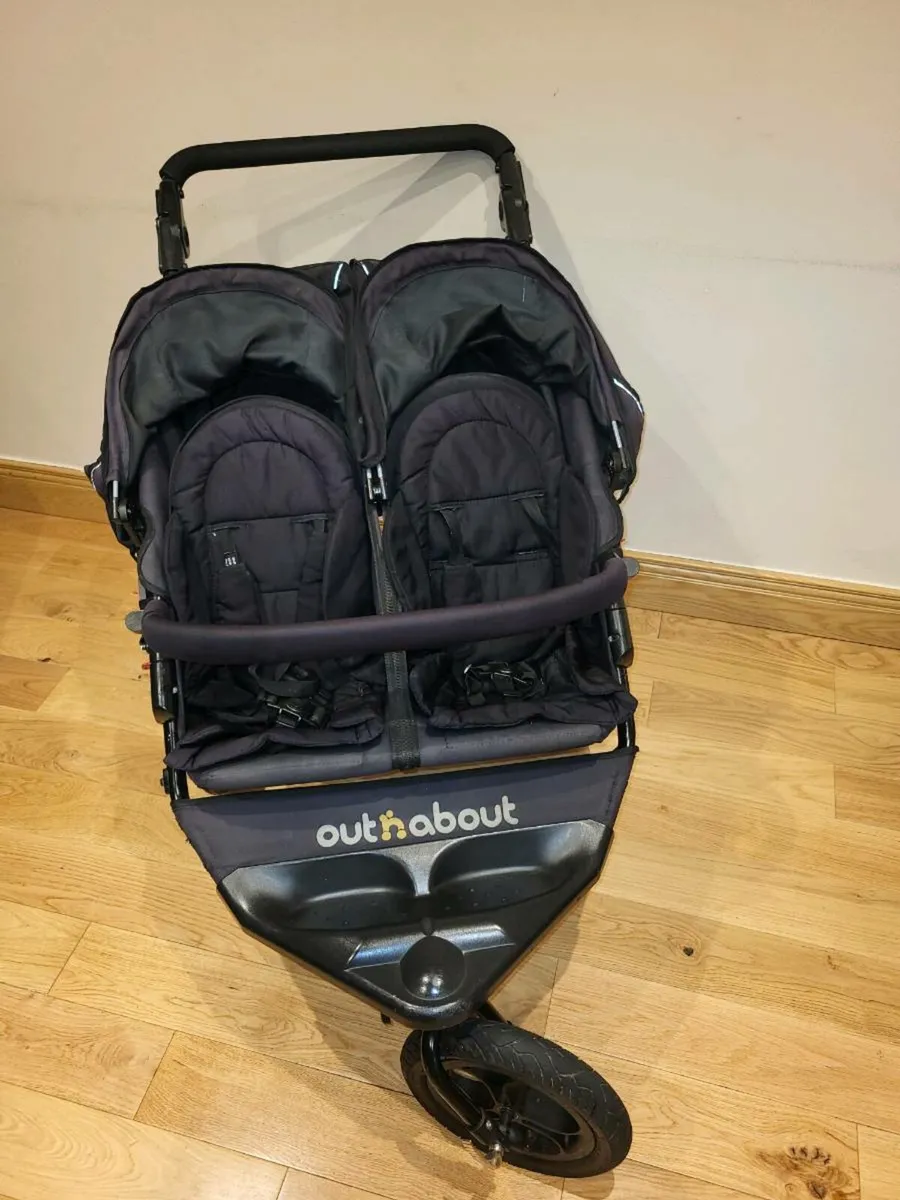 Out n About Double Nipper Buggy V4 - Image 2