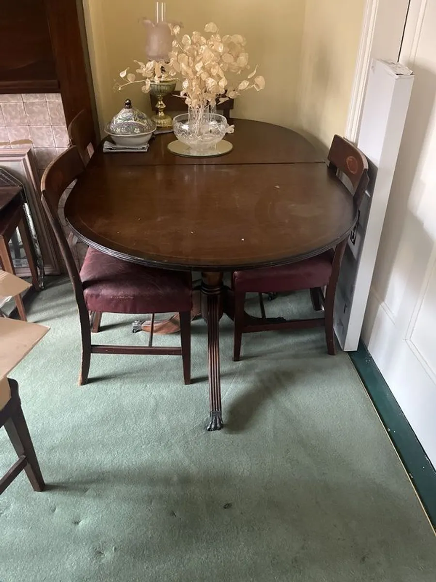 drinks side cabinet and dining  table - Image 3